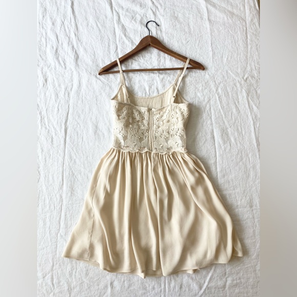 Alythea Lace Cutout Cream Dress - Picture 15 of 15